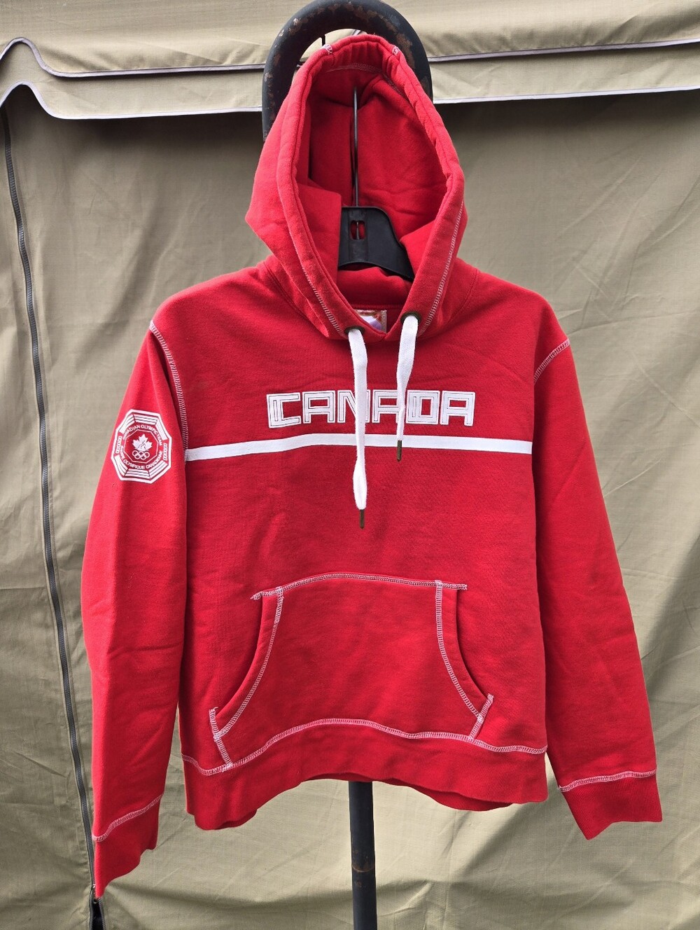 HBC Canadian Olympic Team Hoodie, womens size large